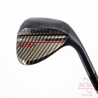 Cleveland RTX 6 ZipCore Black Satin Wedge Sand SW 54° 8 Deg Bounce Low+ FST KBS $-Taper 130 Steel X-Stiff Right Handed 36.5in