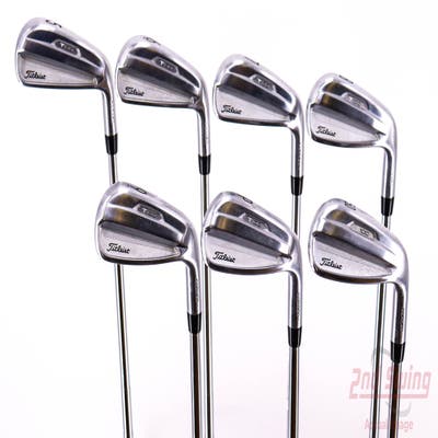 Titleist 2021 T100 Iron Set 5-PW GW True Temper AMT Tour White Steel Stiff Right Handed 38.25in