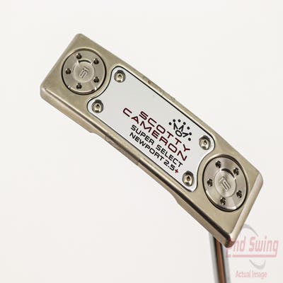 Mint Titleist Scotty Cameron Super Select Newport 2.5 Plus Putter Steel Right Handed 34.0in