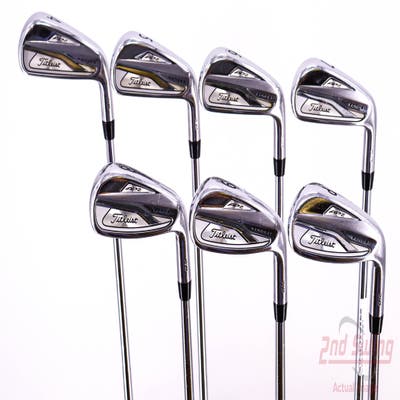 Titleist 718 AP2 Iron Set 4-PW True Temper AMT White S300 Steel Stiff Right Handed 38.0in