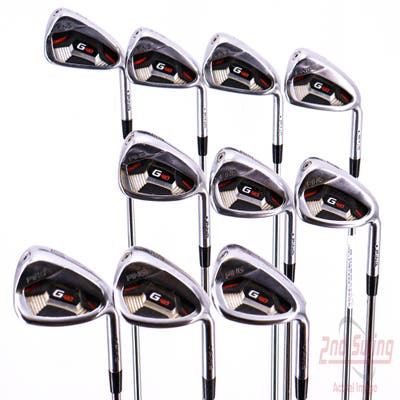 Ping G410 Iron Set 4-PW GW SW LW Nippon NS Pro Modus 3 Tour 120 Steel Stiff Right Handed Black Dot 38.5in