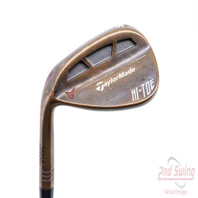 TaylorMade Milled Grind HI-TOE Wedge Gap GW 52° 9 Deg Bounce FST KBS $-Taper Black PVD Steel X-Stiff Left Handed 35.25in