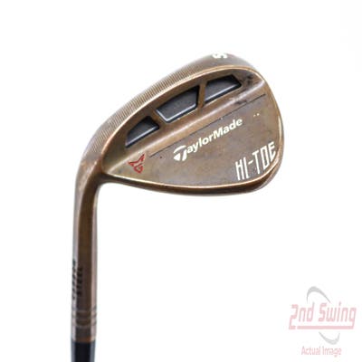 TaylorMade Milled Grind HI-TOE Wedge Sand SW 56° 10 Deg Bounce FST KBS $-Taper Black PVD Steel X-Stiff Left Handed 35.0in