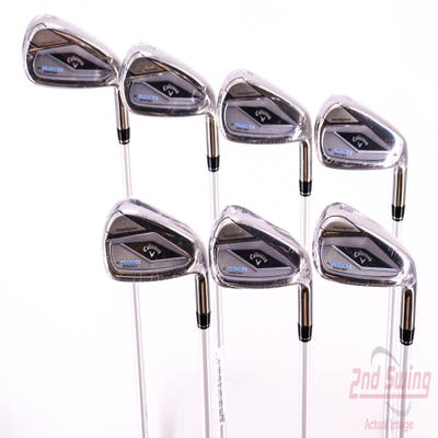 Mint Callaway Paradym Ai Smoke Max Fast Iron Set 6-PW AW SW Callaway Stock Graphite Graphite Ladies Right Handed 37.0in