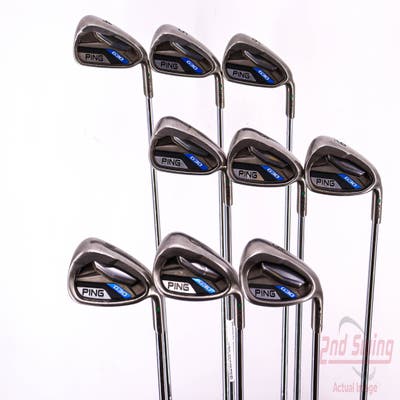 Ping G30 Iron Set 4-PW AW SW Ping CFS Distance Steel Regular Right Handed Green Dot 39.0in