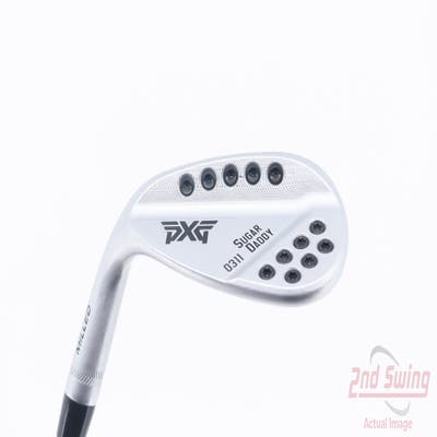 PXG 0311 Sugar Daddy Milled Chrome Wedge Sand SW 54° 10 Deg Bounce FST KBS TGI 60 Graphite Regular Left Handed 36.0in