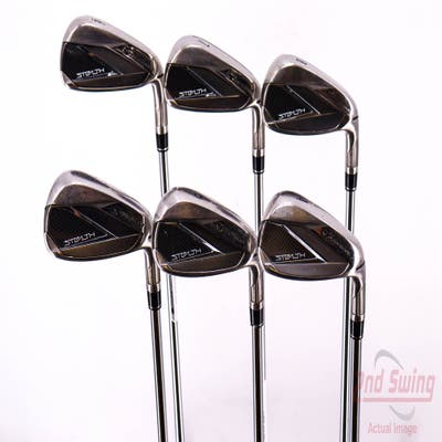 TaylorMade Stealth Iron Set 6-PW AW FST KBS MAX 85 MT Steel Regular Right Handed 38.0in