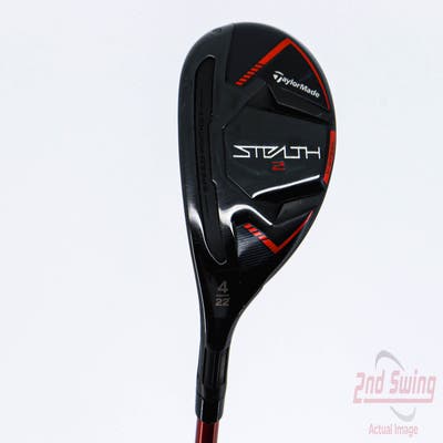 TaylorMade Stealth 2 Rescue Hybrid 4 Hybrid 22° Fujikura Speeder NX Red 50 Graphite Senior Left Handed 40.0in