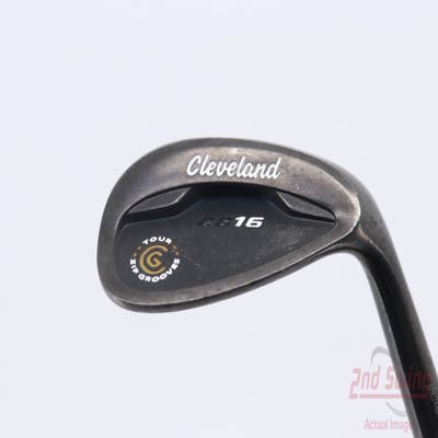 Cleveland CG16 Black Zip Groove Wedge Gap GW 52° 10 Deg Bounce Cleveland Traction Wedge Steel Wedge Flex Right Handed 35.75in