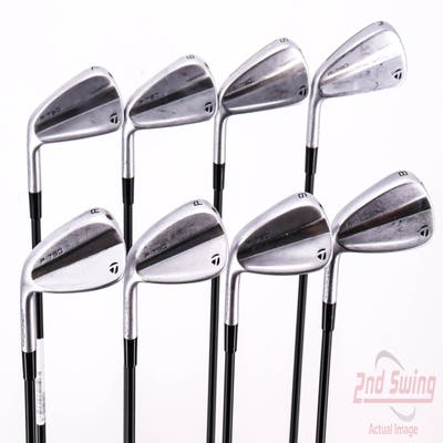 TaylorMade 2023 P790 Iron Set 4-PW AW FST KBS MAX Graphite 65 Graphite Regular Left Handed 38.5in