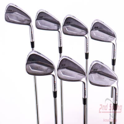 Ping i59 Iron Set 4-PW True Temper Elevate Tour X100 Steel X-Stiff Right Handed Red dot 38.5in