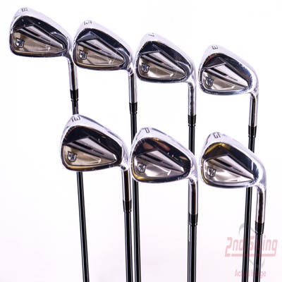 Mint Wilson Staff Dynapwr Forged Iron Set 5-PW AW UST Mamiya Recoil 75 Dart Graphite Regular Right Handed 38.0in