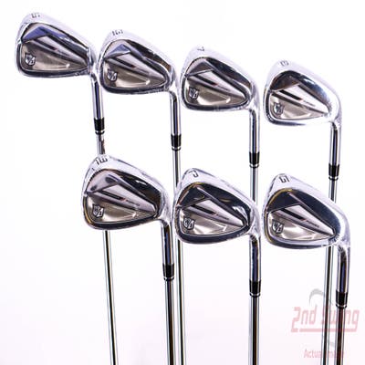 Mint Wilson Staff Dynapwr Forged Iron Set 5-PW AW FST KBS Tour Lite Steel Regular Right Handed 38.0in