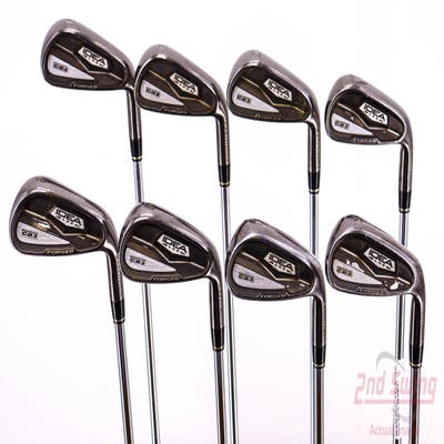 Adams Idea Black CB3 Iron Set 4-PW GW FST KBS Tour 90 Steel Regular Right Handed 37.5in