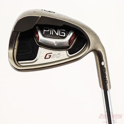 Ping G20 Single Iron 9 Iron Ping CFS Steel Stiff Right Handed White Dot 36.25in