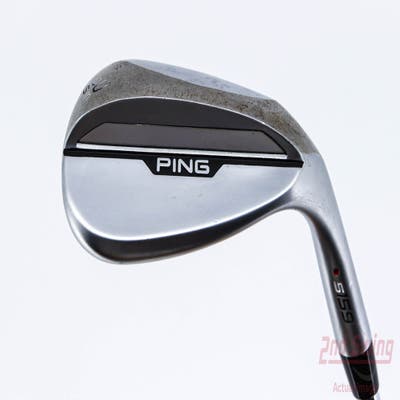 Ping s159 Chrome Wedge Lob LW 60° 10 Deg Bounce S Grind Dynamic Gold Mid 100 Steel X-Stiff Right Handed Red dot 35.25in