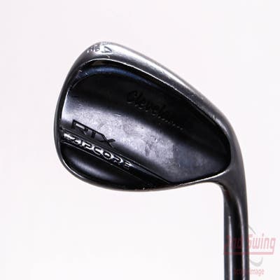 Cleveland RTX ZipCore Black Satin Wedge Sand SW 54° 10 Deg Bounce Dynamic Gold Spinner TI Steel Wedge Flex Right Handed 35.5in