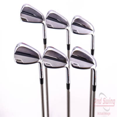 Ping i530 Iron Set 6-GW Aerotech SteelFiber i70cw Graphite Regular Right Handed Red dot 37.25in