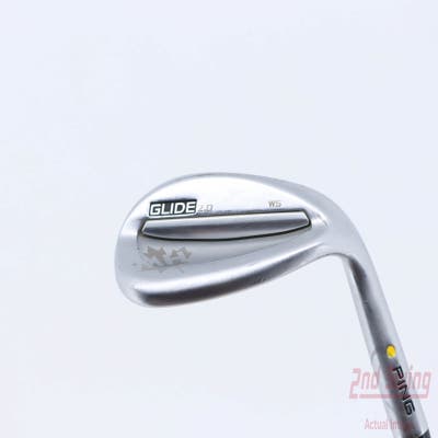 Ping Glide 2.0 Wedge Lob LW 60° 14 Deg Bounce Dynamic Gold Tour Issue S400 Steel Stiff Right Handed Yellow Dot 35.25in