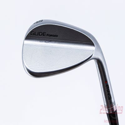 Ping Glide Forged Wedge Gap GW 50° 10 Deg Bounce Stock Steel Shaft Steel Wedge Flex Right Handed Red dot 35.75in