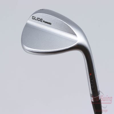 Ping Glide Forged Wedge Lob LW 58° 8 Deg Bounce Stock Steel Shaft Steel Wedge Flex Right Handed Red dot 34.75in