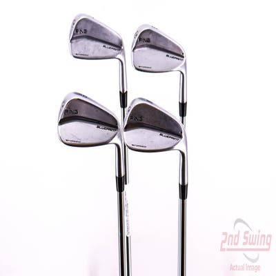 Ping Blueprint Iron Set 7-PW Project X Rifle 5.5 Steel Regular Right Handed Blue Dot 37.0in
