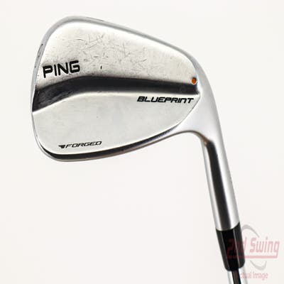 Ping Blueprint Single Iron Pitching Wedge PW Dynamic Gold Tour Issue S400 Steel Stiff Right Handed Orange Dot 36.0in