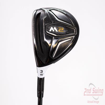 TaylorMade 2016 M2 Fairway Wood 3 Wood 3W 15° TM Reax 65 Graphite Stiff Left Handed 44.0in