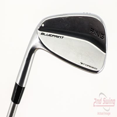 Ping Blueprint Single Iron 8 Iron FST KBS Tour C-Taper 120 Steel Stiff+ Left Handed White Dot 37.25in