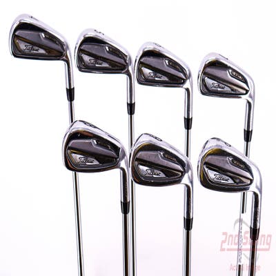 Titleist T100 Iron Set 4-PW True Temper AMT White S300 Steel Stiff Right Handed 37.75in