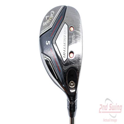 Callaway 2019 Big Bertha Hybrid 5 Hybrid 24° UST Mamiya Recoil ZT9 F3 Graphite Regular Right Handed 39.75in