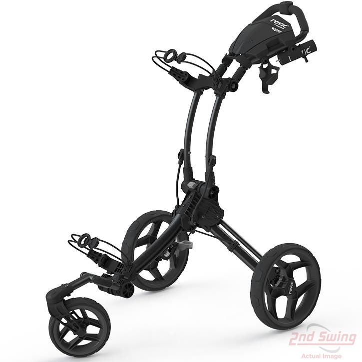 New Rovic RV1S by Clicgear Golf Push and Pull Cart Charcoal/Black | 2nd ...