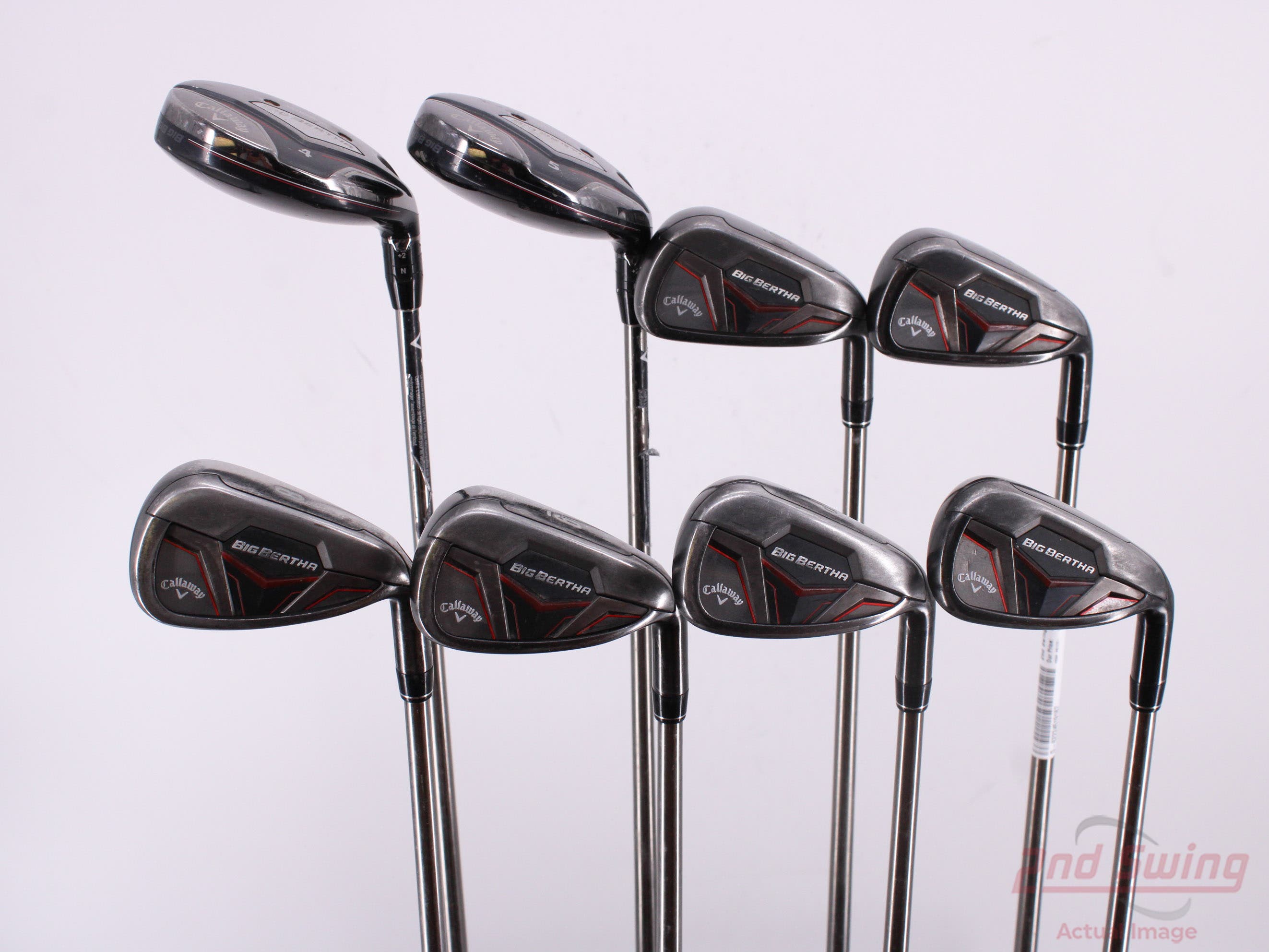 Callaway 2019 Big Bertha Iron Set 4H 5H 6-PW GW UST Mamiya Recoil ESX ...