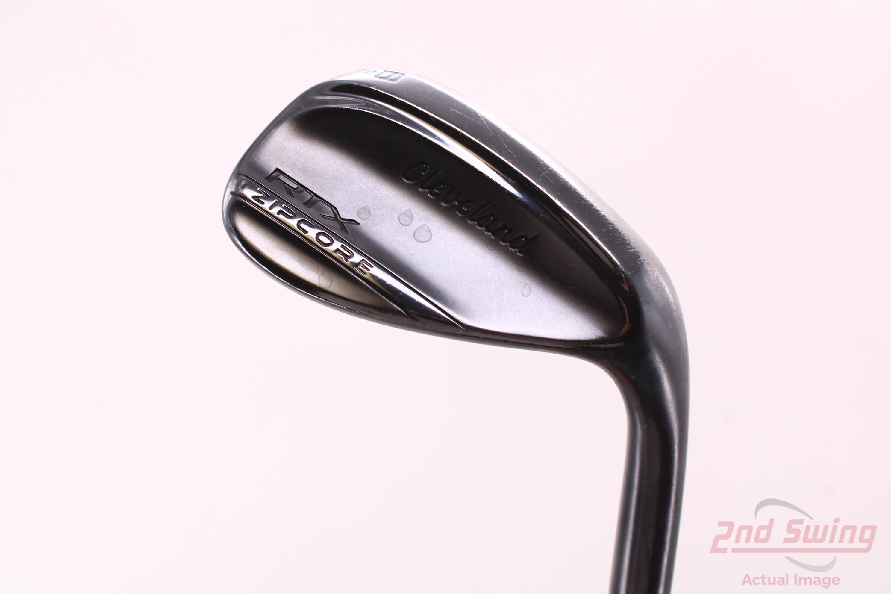 Cleveland RTX ZipCore Black Satin Wedge Lob LW 58° 10 Deg Bounce ...