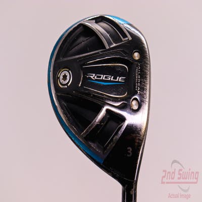 Callaway Rogue Fairway Wood 3 Wood 3W Aldila Quaranta Blue 50 Graphite Senior Right Handed 43.25in