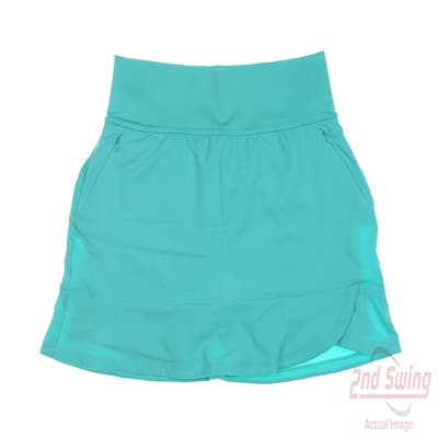 New Womens Adidas Golf Skort Small S Semi Mint Rush MSRP $75