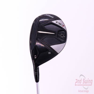 Titleist TSi1 Fairway Wood 3 Wood 3W 15° Aldila Ascent 40 Graphite Senior Left Handed 43.0in