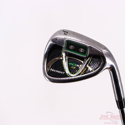 Nickent 4DX Cavity Back Single Iron Pitching Wedge PW Stock Steel Shaft Steel Stiff Right Handed 35.75in