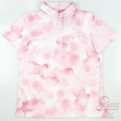 New Womens Puma Mattr Cloudy Polo Small S Orchid Shadow MSRP $65