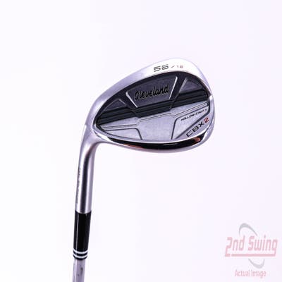 Mint Cleveland CBX 2 Wedge Sand SW 56° 12 Deg Bounce Cleveland Action Ultralite 50 Graphite Wedge Flex Left Handed 34.5in