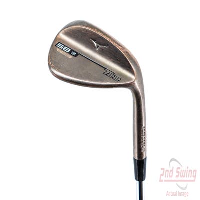 Mizuno T22 Denim Copper Wedge Lob LW 58° 12 Deg Bounce D Grind Dynamic Gold Tour Issue S400 Steel Stiff Right Handed 35.5in