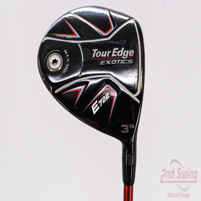 Tour Edge Exotics E722 Fairway Wood 3 Wood 3W 15° Fujikura Ventus Red 5 Graphite Regular Right Handed 43.0in