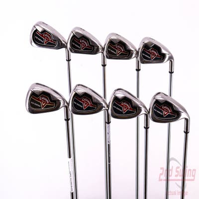 Callaway 2006 Big Bertha Iron Set 3-PW Stock Steel Shaft Steel Regular Right Handed 37.75in