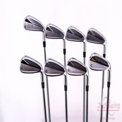 TaylorMade 2021 P790 Iron Set 4-PW AW True Temper Dynamic Gold 105 Steel Stiff Right Handed 38.25in