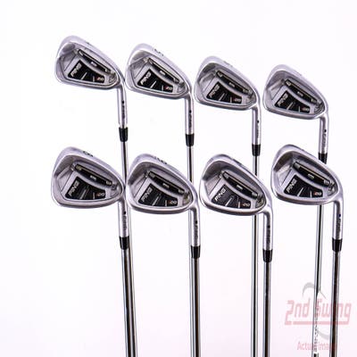 Ping I20 Iron Set 4-PW GW Ping CFS Steel Stiff Right Handed Black Dot 38.5in