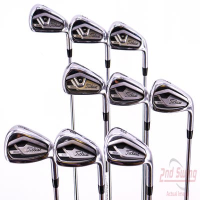 Titleist 2021 T300 Iron Set 4-PW AW GW True Temper AMT Red S300 Steel Stiff Right Handed 38.0in