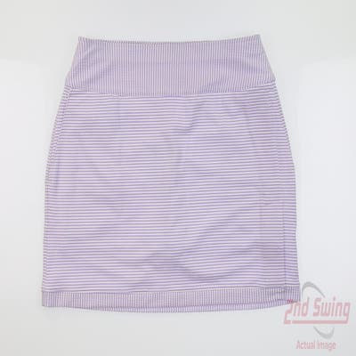 New Womens Fairway & Greene Skort Small S Purple Cactus Flower MSRP $109