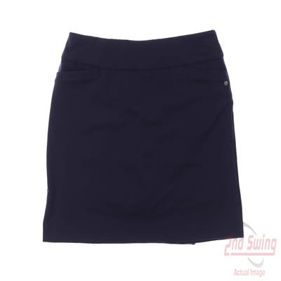 New Womens Fairway & Greene Skort Large L Navy Blue MSRP $109