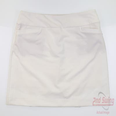 New Womens Fairway & Greene Skort Large L White MSRP $109