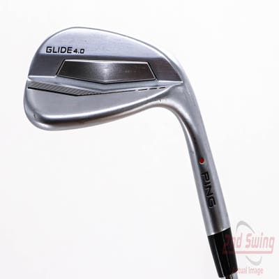 Ping Glide 4.0 Wedge Gap GW 50° 12 Deg Bounce S Grind Stock Steel Shaft Steel Stiff Right Handed Red dot 34.75in